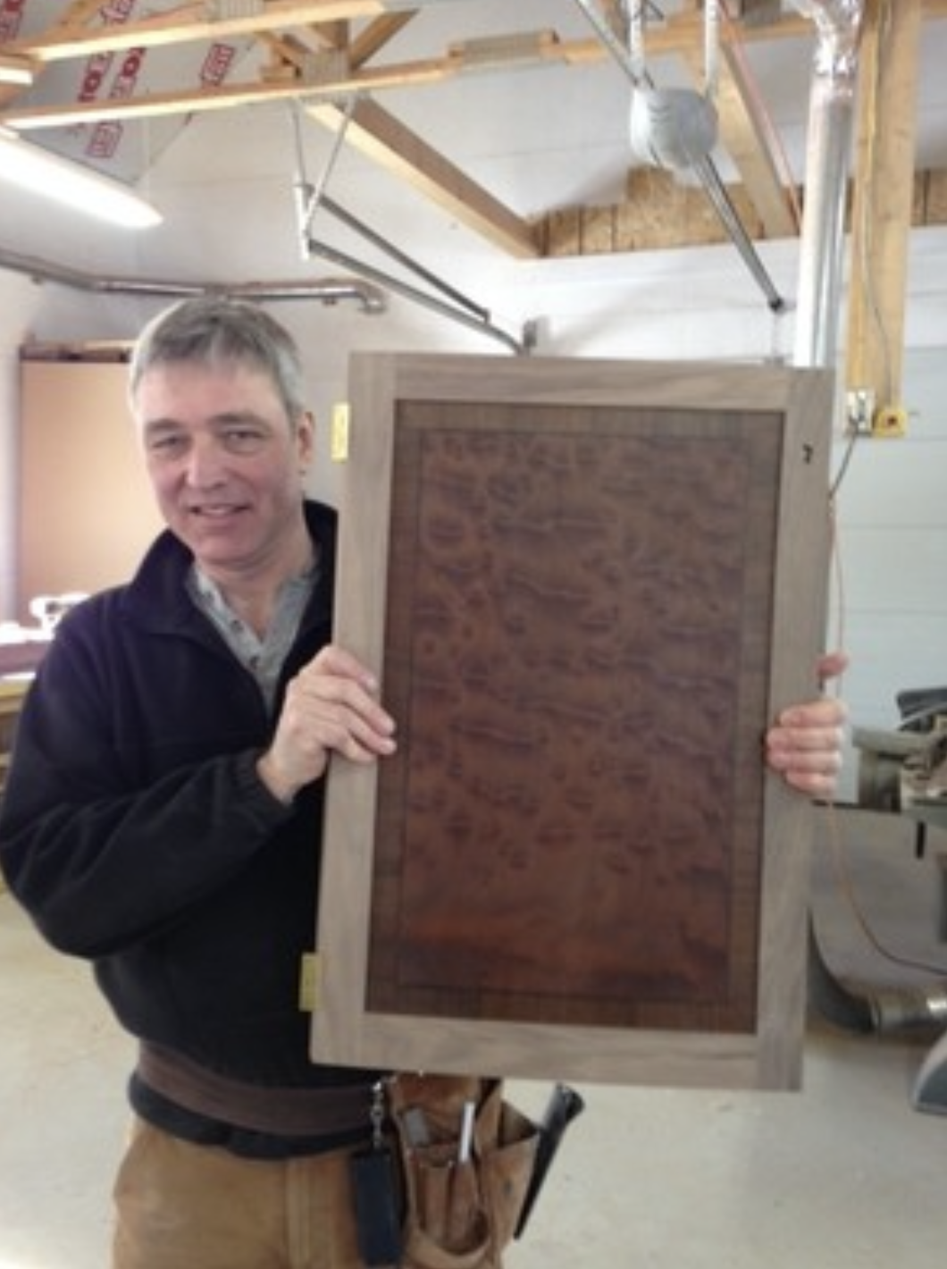 Making A Bowed Door John Lomas Custom Furniture Vermont